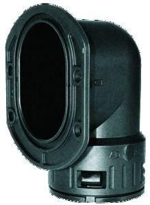 Flexa 15020077236 RQW-F AD42.5 black plastic quick connector
