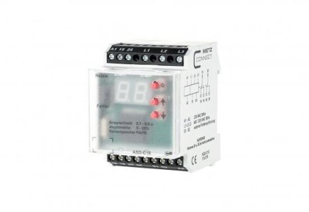 METZ CONNECT ASD-C18 230V AC, 2 We. 9.9sec phase monitoring relay, 110270