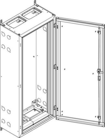 ABN earthed IP55 590x1440x340mm wall enclosure (NT29E)