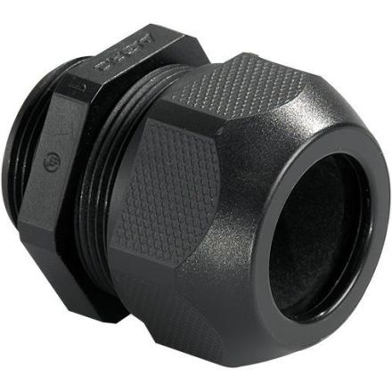 Kaiser SYNTEC PA6 black 2.5-6.5mm AGRO cable gland M12x1.5, 1545.12.06