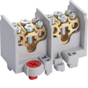 Hager K22 main line terminal 2-pole 2x35mm