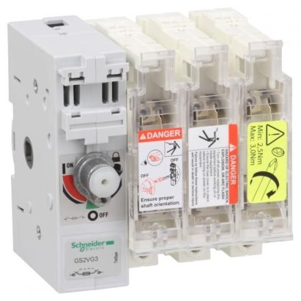 Schneider Electric GS2VG3 with fuses TeSys GS2V 3p 1250A DIN 4 switch disconnector