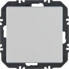 BERKER 24116184 EnOcean pushbutton sensor Q.1/Q.3 | 1-fold | aluminum velvet