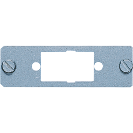 Jung D9 mounting plate, for connector Art. No.: D SUB 9