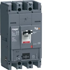 Hager HNW250NR h3+ P630 Energy 3P3D 250A 40kA circuit breaker