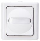 Kopp 560802003 AP 10AX 250V IP44 arctic white button