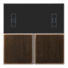 JUNG ME4093TSAAT button set F40 series LS | for compact room controller | antique brass