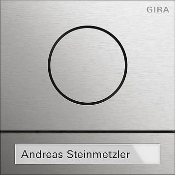 Gira 5565920 door station module System 106 stainless steel
