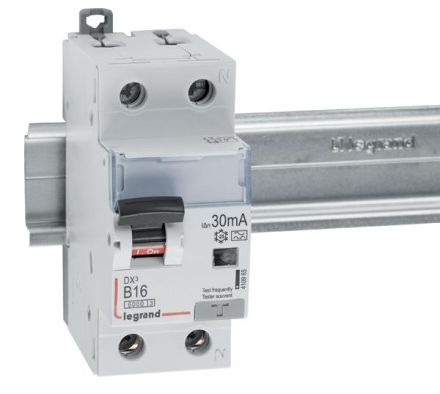 Legrand 410965 Dx3 Fils B16a 1p+n 6ka 30ma A
