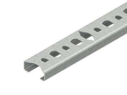 Niedax 2910/1SQA C-profile slot width 11mm 20x8x1000mm series rail