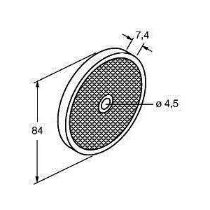 Turck 3058979 BRT-84 reflector
