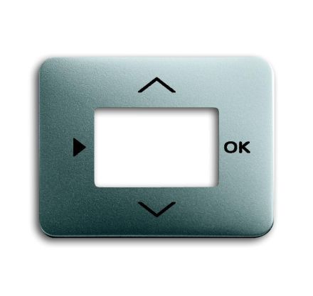 Busch-Jaeger 6435-266 central plate titanium