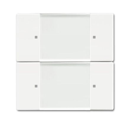 Busch-Jaeger 6736-884 control element ZigBee Light Link, 2-way studio white matt