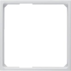 Berker 11099089 adapter ring for central piece 50 x 50 mm polar white, glossy Berker S.1/B.3/B.7