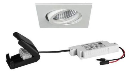 Brumberg 39485073 230V AC 6W d2w white LED recessed ceiling spotlight