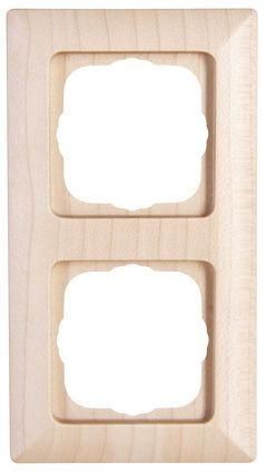 Kopp 306639065 MILANO 2-way maple cover frame