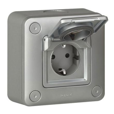 Legrand 077856 Green Up Soliroc IP55 IK10 charging socket
