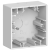MERTEN MEG4014-6535 System Design 1-way lotus white surface-mounted housing