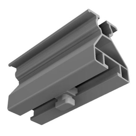 Schletter Solar 163900-012 FixZ-7 system profile 18 bottom 96mm + Ver
