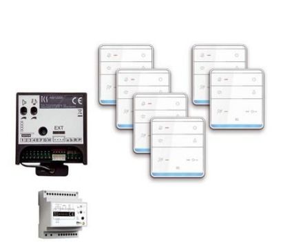 TCS PPIF06/01 pre:pack ISW5010 6-button built-in audio intercom set