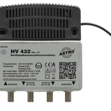 ASTRO Strobel 00217429 HV 432 broadband amplifier
