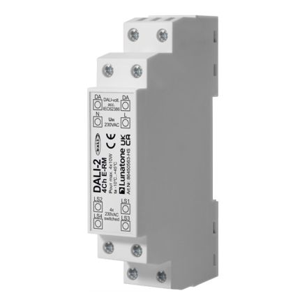 LUNATONE 86450563-HS DALI switching actuator REG | 4-way