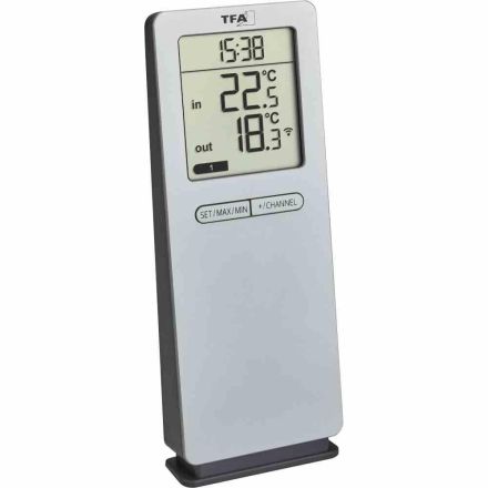 TFA DOSTMANN 30.3071.54 Thermometer Radio Ln LOGOneo