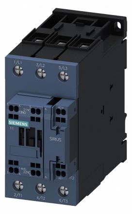 Siemens 3RT2038-3XJ40-0LA2 AC-3 37kW 1S+1OE DC 72V railway contactor