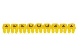 Legrand 038364 license plate 38364 E 4-6qmm CAB , (yellow)