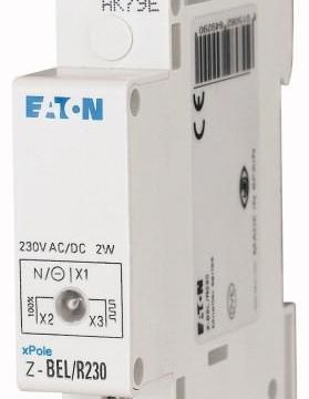 Eaton Z-BEL/R24 single light, 24AC/DC, red, 284931