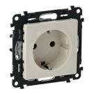 Legrand 753221 SCHUKO socket Valena Life SIDE TERMINAL SL MW, (beige)