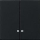 Gira 0631005 2-way System 55 black rocker Gira 0631005 2-way System 55 black rocker