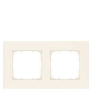 Siemens 5TG1112-3 frame 2-way 90x90mm electric white