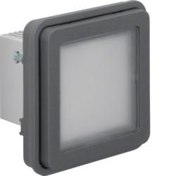 Berker 51733535 LED signal light insert, blue lighting AP/UP grey, matt Berker W.1