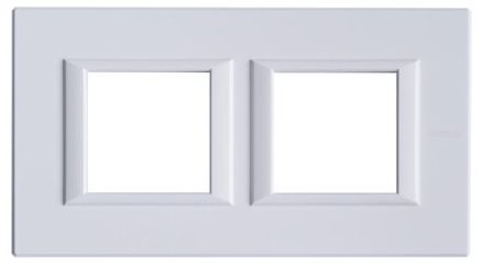 Bticino HA4802M2HHD frame white aluminum, (white)
