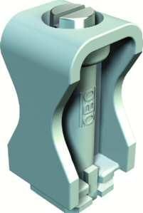 OBO Bettermann 2054 14-48mm light grey series clamp, 2255014