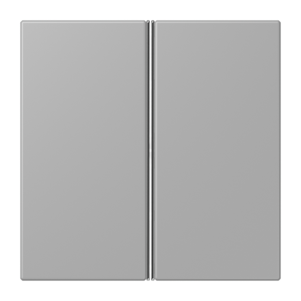 Jung LC402TSA204 button set 2-way, F40, LS series, grey middle ( LC32012 )