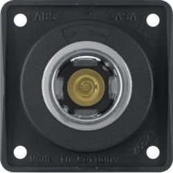 Berker 845712503 Power socket 12 V black, matt Integro inserts