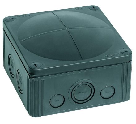 Wiska 10062214 Combi 1010/empty/S black IP66/67 RAL703 cable junction box
