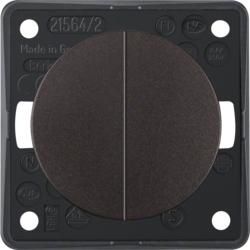 Berker 936552501 rocker switch brown, matt Integro Flow/Pure