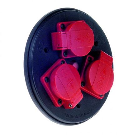 Bachmann 910.105 3-way socket insert with cover