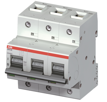 ABB Stotz-Kontakt 2CCS813001R0647 S803B-K125 125A K 230/400VAC Icu16kA 3P heavy-duty circuit breaker