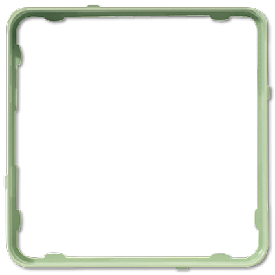 Jung CDP81MINT application frame, CD PLUS, mint-green