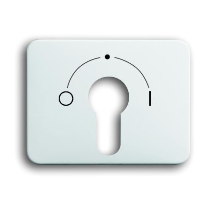 Busch-Jaeger 1755 SLPZ-24G-101 central plate studio white high gloss