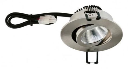 EVN PC20091302 PR black EDS 3000K 8.4W 1010lm LED recessed ceiling spotlight