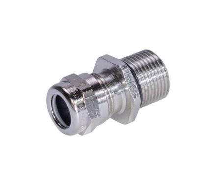 Plica 924403120 KV M20 MS ATEX cable gland, silver