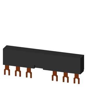 Siemens 3RV1915-3AB 3-phase busbars for 2 switches + accessories