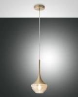 Fabas Luce 3623-41-119 satin brass D:200mm 1xE27 pendant light LB20