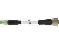 Murrelektronik 7000-88241-2300150 PUR 3x0.25 gr UL/CSA+trailing cable 1.5m circular connector