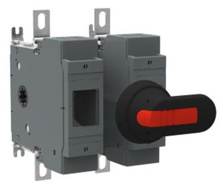 ABB Stotz-Kontakt OS200D11P, load break switch for fuse, 2-pole, 200A with handle and shaft, 1SCA022759R9650